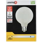 Лампа светодиодная Lexman Milky E27 220 В 9 Вт шар большой 1055 лм цвет белый