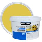 Эмаль Luxens акриловая полуматовая цвет желтый 2.5 кг
