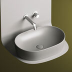 Раковина накладная Ceramica Nova Element 60 см CN6047MH антрацит матовая