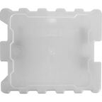 Контейнер Rox Box 21x17x18 см 4.5 л пластик с крышкой цвет прозрачный