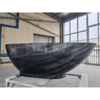 Отдельностоящая ванна Frank 180x85 F181 акрил, обсидиан