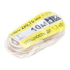 Провод Камкабель ПВС 2x0.75 10 м ГОСТ цвет белый