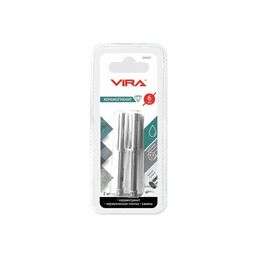 VIRA Коронка алмазная по керамике 6 мм 2 шт трехгранный хвостовик 559537