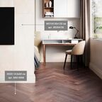 Глазурованный керамогранит Estima Melody МО104 60x120x1 см 1.44 м² неполированный цвет бежево-белый