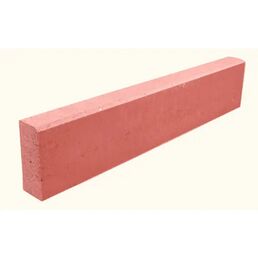 Бордюр тротуарный Газонный 1000x200x80 мм красный