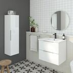 Пенал для ванной Sensea Essential 30x116x32 см цвет белый