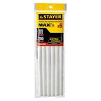 Стержни клеевые Stayer Professional 11х200 мм белые 120 г (6 шт.)