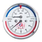 Термоманометр Росма ТМТБ-31Т.1 аксиальный 1/2 НР(ш) 10 бар d80 мм (2292)