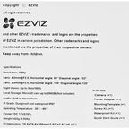 IP камера внутренняя Ezviz C3N 1080p 102° 2 Мп 2.8 мм 1080p FULL HD Wi-Fi