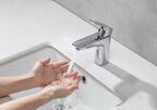 Cмеситель для раковины Aquatek Вега AQ1011CR с донным клапаном, хром