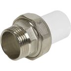 Муфта разъемная РВК 3/4"x25 мм НР ВП полипропилен 020523