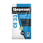 Затирка цементная Церезит CE 33 comfort 01 белая 5 кг
