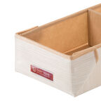 Ящик с отделениями Casy Home For Professionals 50x22x12см, молочный