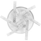 Люстра потолочная De City Оскар 6x10 Вт+22 Вт RGB LED 220 В с пультом управления