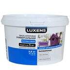 Эмаль Luxens акриловая полуматовая цвет сиреневый 2.5 кг