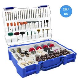 Набор насадок для гравера Dremel 287 шт, для шлифования, полировки, резки, гравировки, сверления, TASP