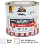 Эмаль для радиаторов Dufa алкидная глянцевая цвет белый 0.5 л