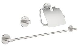 Набор аксессуаров GROHE Essentials (3 предмета), суперсталь (40775DC1)