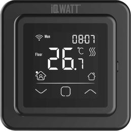 Программируемый терморегулятор для теплого пола IQWATT IQ THERMOSTAT SMART HEAT Wi-Fi 411