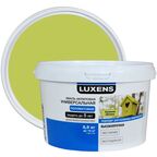 Эмаль Luxens акриловая полуматовая цвет зеленое яблоко 2.5 кг