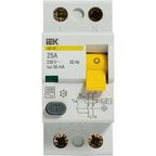УЗО IEK ВД1-63 2P 25 A 30 мА 4.5 кА AС