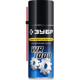 Многофункциональная аэрозольная смазка ЗУБР Профессионал WR-1000 41440