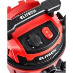 Пылесос строительный Elitech ПС 12-20А, 1200 Вт, 20 л