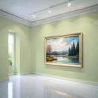 Краска для стен водоэмульсионная интерьерная матовая Profipaints SILVER DESIGN VISION 0.9л , Сушеные травы