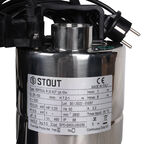 Насос дренажный Stout для грязной воды 150 л/мин (SPD-0003-200250)