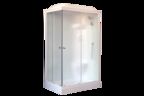 Душевая кабина Royal Bath 120х80 RB 8120HP6-WC L стекло матовое, профиль белый