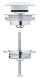 Универсальный донный клапан GROHE 1 1/4", белая луна (65807LS0)