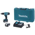 Дрель-шуруповерт аккумуляторная Makita DDF453RFE, 18 В Li-ion 2x3 Ач