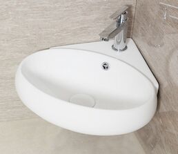 Раковина подвесная CeramaLux 35 см 9359 белая