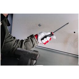 Перчатки рабочие кожаные Jeta Safety JLE301 Mechanic, манжета велкро, размер 8/M/1 пара
