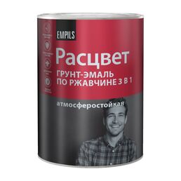 Алкидная грунт-эмаль по ржавчине Расцвет 65172