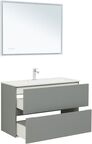 Мебель для ванной комнаты Aquanet Джейн 100 см 00313320 подвесная, мисти грин