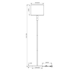 Торшер Arte lamp a5896pn-1cc