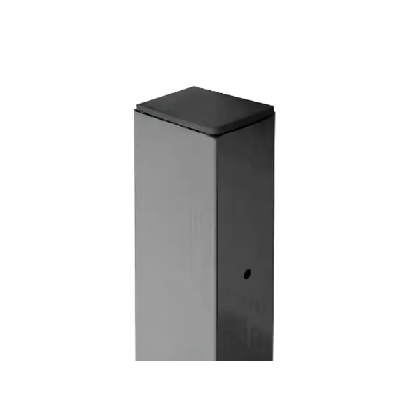 Столб для забора GRIDER 40x20 мм 2.5 м серебристый