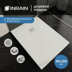 Поддон для душа прямоугольный IN 90х120 Белый