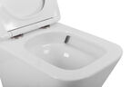 Унитаз подвесной BelBagno Ardente-R BB520CH-TOR/BB3103/3106SC безободковый, с сиденьем микролифт, белый
