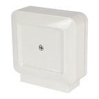Распределительная коробка Systeme Electric открытая 100x100x35 мм 2 ввода IP44 цвет белый