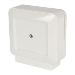 Распределительная коробка Systeme Electric открытая 100x100x35 мм 2 ввода IP44 цвет белый
