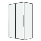 Душевой уголок Grossman Galaxy 100x70 120.K33.01.1070.21.00 без поддона, стекло прозрачное, профиль черный матовый