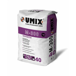 Пескобетон ГОСТ M-300 UMIX 40 кг
