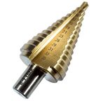 Сверло по металлу, ступенчатое, с регулируемым диаметром VertexTools 6-35 35 x 80 мм 1 шт.
