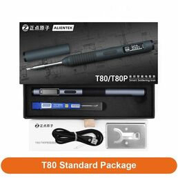 ALIENTEK T80 T80P Портативный электрический паяльник, ALIENTEK T80