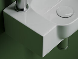 Раковина подвесная Ceramica Nova Element 40 см CN6074R белая