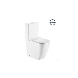 Напольный унитаз Ceruttispa Chika CT8708 с крышкой белый