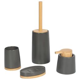 Мыльница Swensa Harry SWC-2501-GR-04 керамика цвет серый