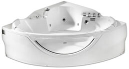 Ванна акриловая Gemy 155x155 G9025-II B белая